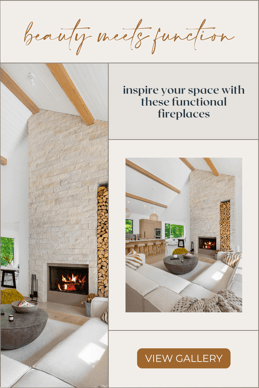 Browse our gallery of functional fireplace inspiration